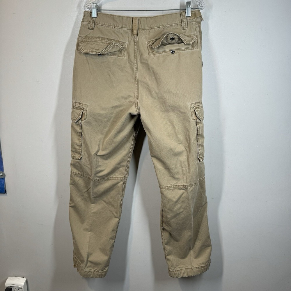 Old Navy Cargo Pants Mens Sz 33x30 Brown Surplus Military Vintage Y2K Skater 00s - Picture 10 of 10